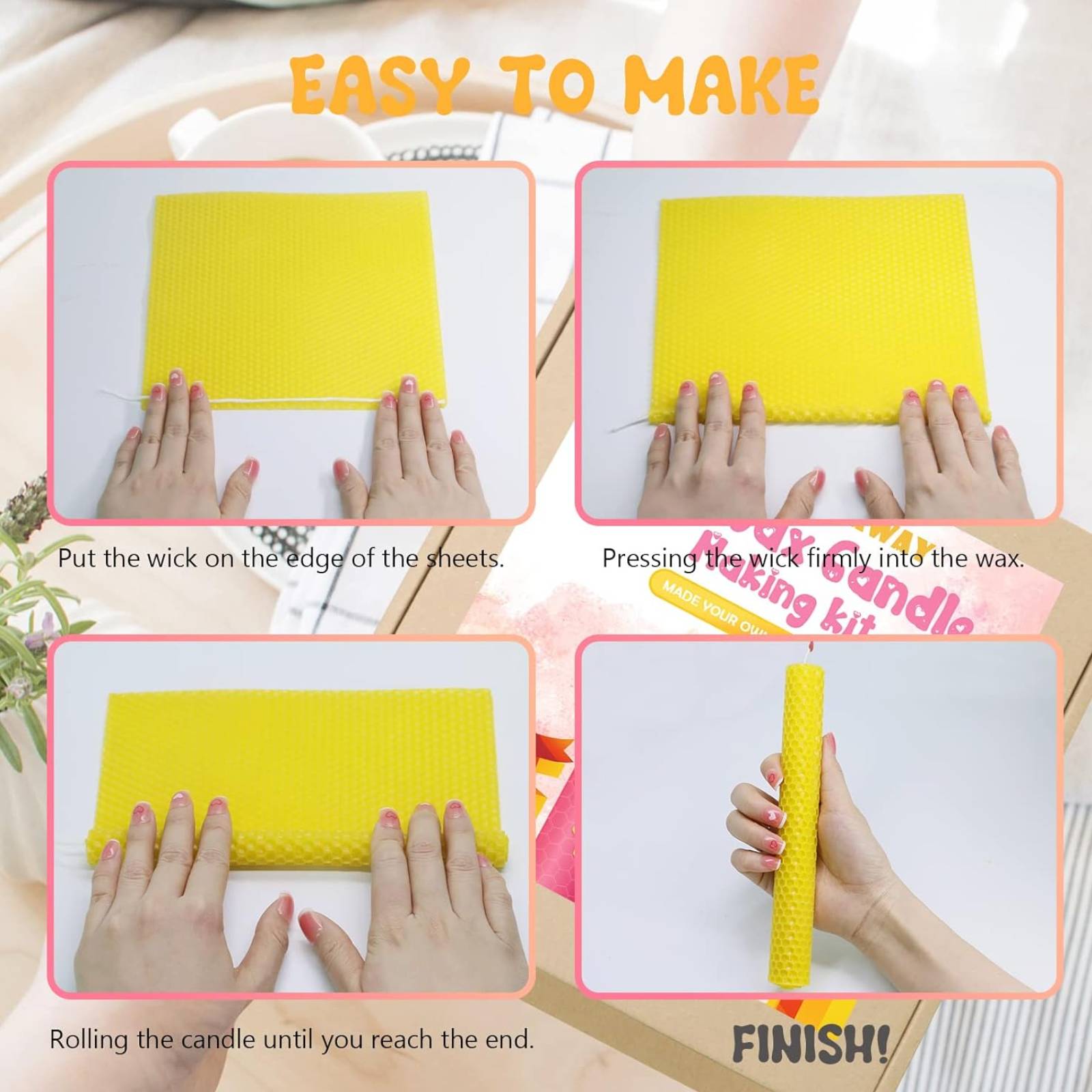 24 Adet Renkli Petek Balmumu L - Beehive Frame Wax incelemesi ve fiyatı